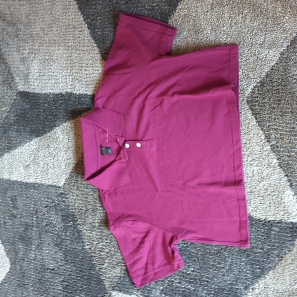 Wild Fable Size Medium Boxy Crop Top Collar nwot Barbie - Picture 5 of 5